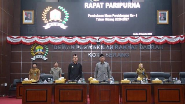 DPRD Kota Serang Buka Masa Persidangan 2026–2027, Hasil Reses Jadi Bahan Perencanaan Pembangunan